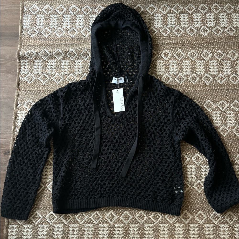 LNA clothing knit hoodie